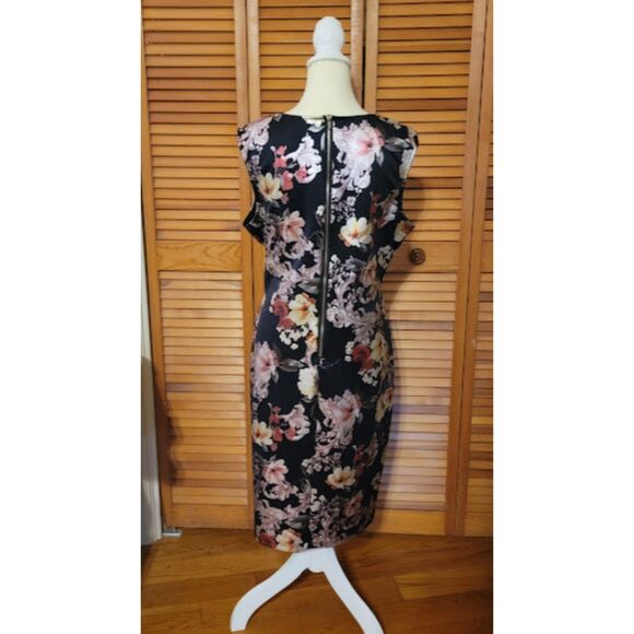 Olivia Matthews Size L Floral Dress - Picture 2 of 7